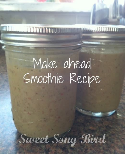 Make Ahead Smoothie Recipes
 Evey s Creations Make Ahead Smoothie Recipe