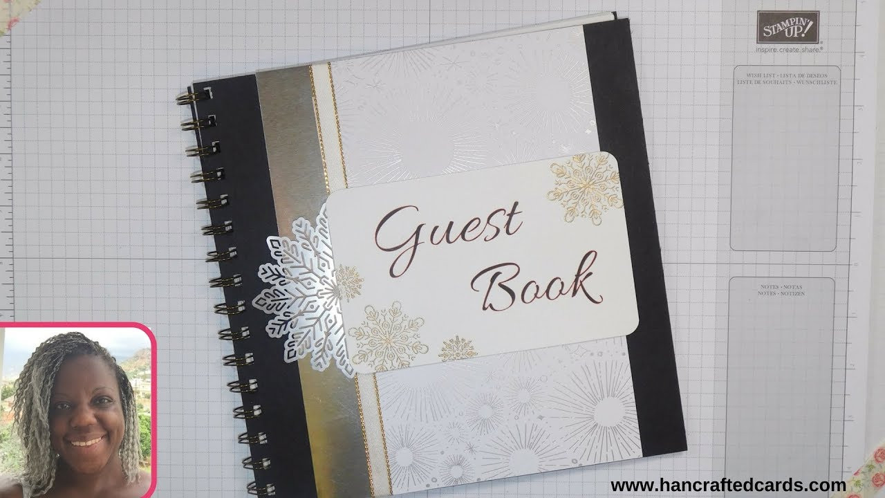 Make Wedding Guest Book
 How to make a wedding guest book start to finish