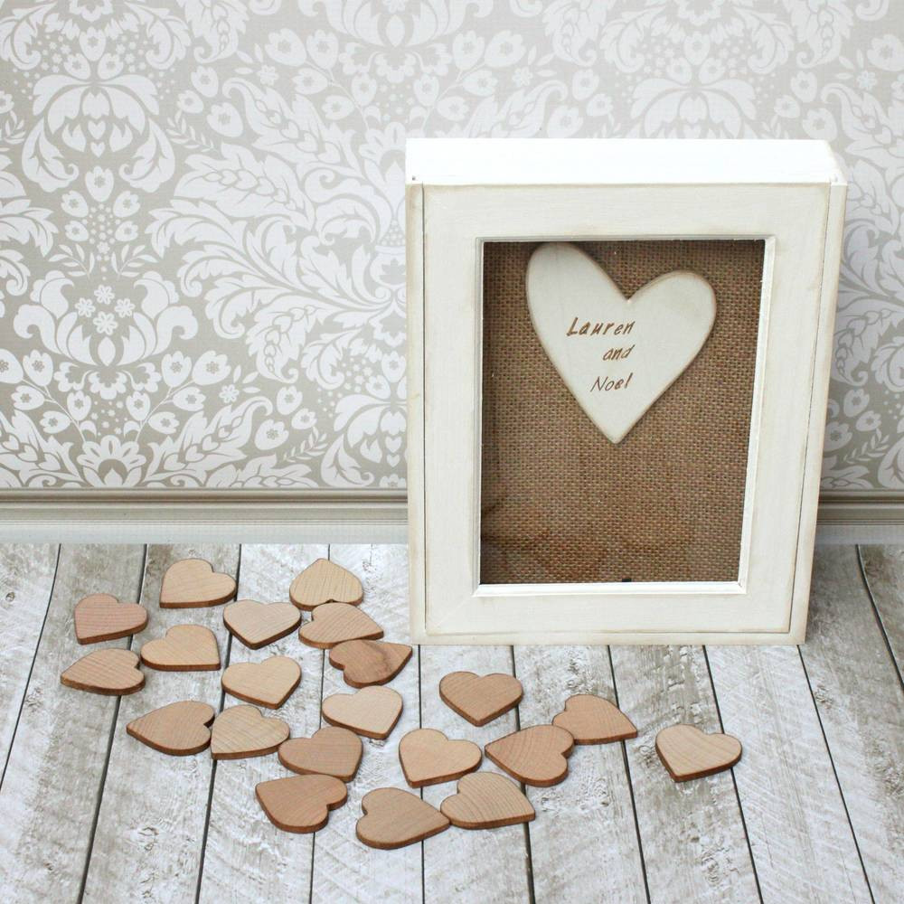Make Wedding Guest Book
 How Make a Wedding Guest Book from a Wood Shadow Box
