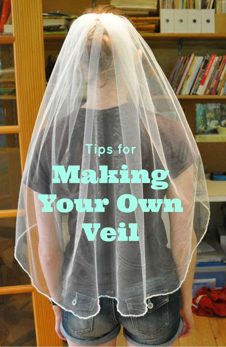 Make Your Own Wedding Veil
 Accessories How To Make Your Own Wedding Veil