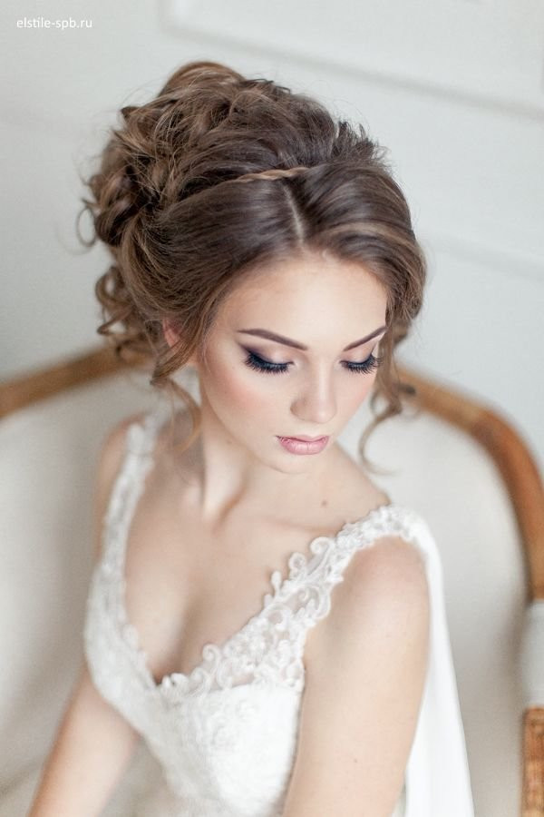 Makeup And Hairstyle For Wedding
 elegant wedding makeup and wedding updo hairstyle