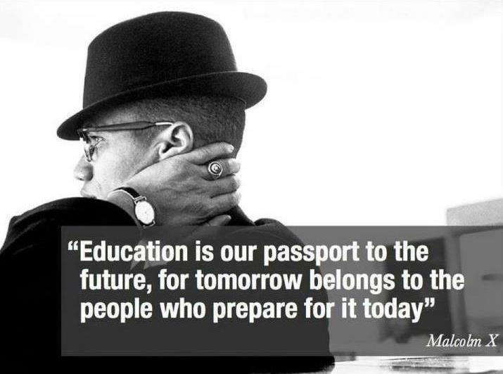 Malcolm X Quotes Education
 Motivational Quotes By Malcolm X QuotesGram