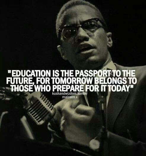 Malcolm X Quotes Education
 Motivational Quotes By Malcolm X QuotesGram