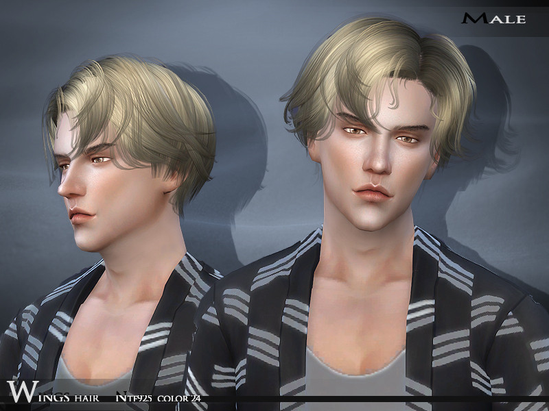 Male Hairstyles Sims 4
 wingssims Wings Hair SIMS4 NTF925 F M