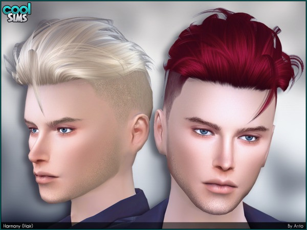 Male Hairstyles Sims 4
 Anto Harmony Hair