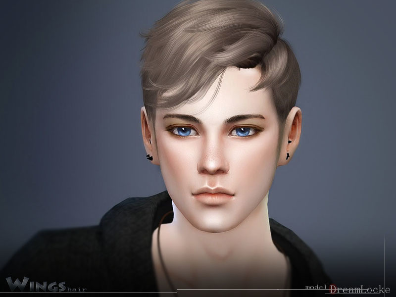 Male Hairstyles Sims 4
 wingssims WINGS OS0214