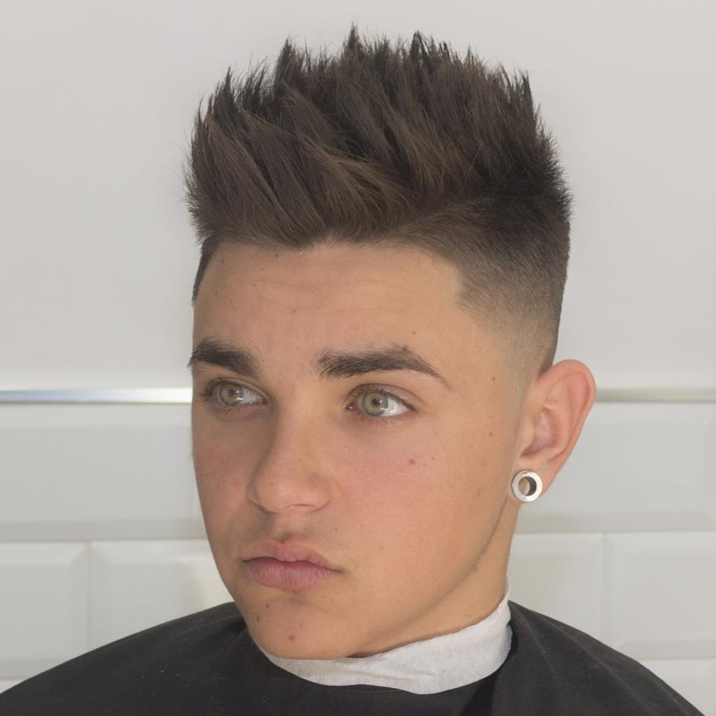 Male Spiky Hairstyle
 Mens Hairstyles 40 New Hairstyles For Men and Boys AtoZ