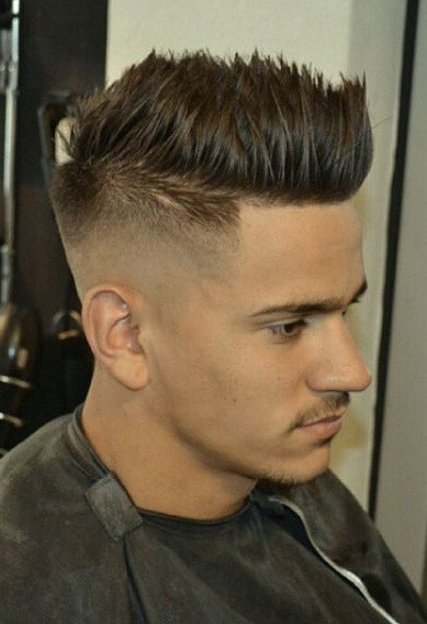 Male Spiky Hairstyle
 How To Style Spiky Hair Tips Haircut and Products Men