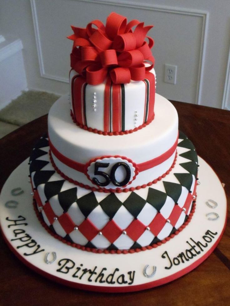Man Birthday Cake
 50th Birthday Cake Ideas