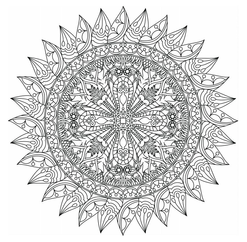 Mandala Coloring Books For Kids
 498 Free Mandala Coloring Pages for Adults