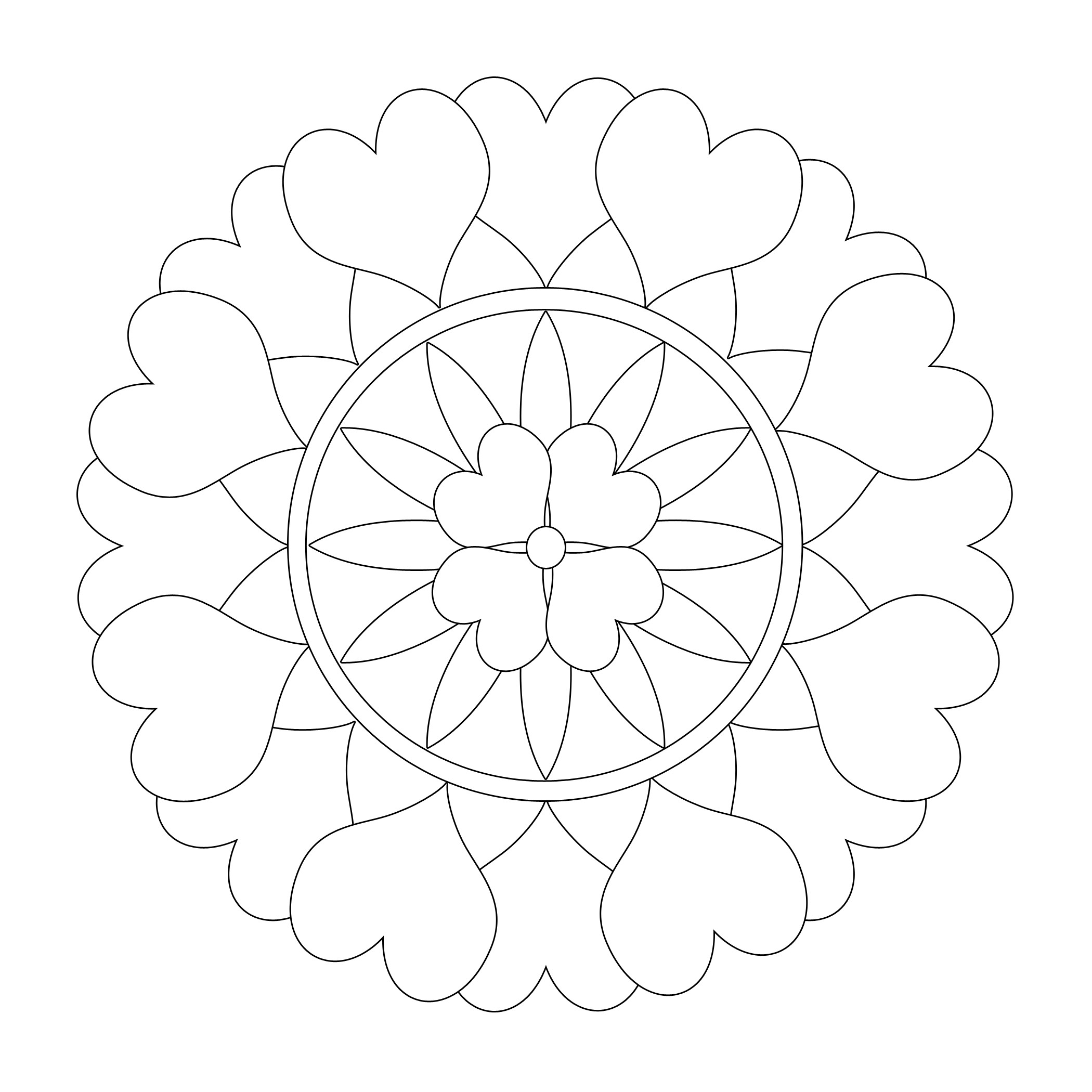 Mandala Coloring Books For Kids
 Free Printable Mandala Coloring Pages For Adults Best