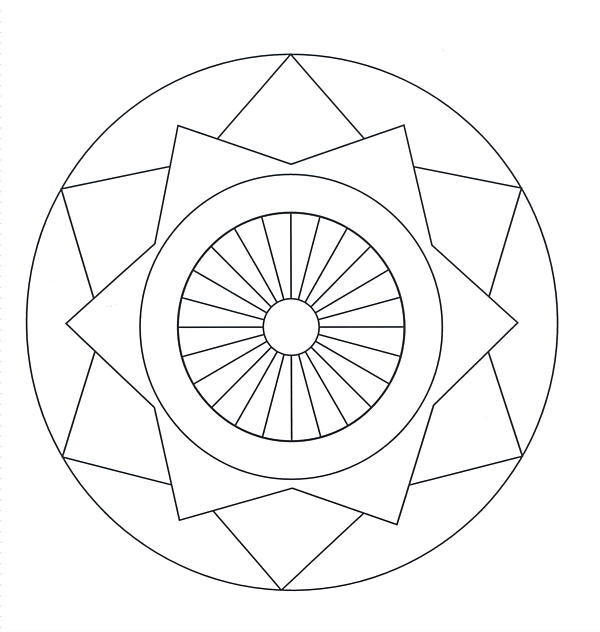 Mandala Coloring For Kids
 Free Printable Mandalas for Kids Best Coloring Pages For