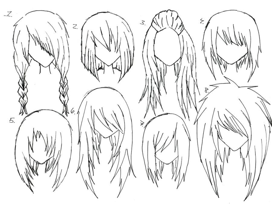 Manga Hairstyles Female
 AyameTakame Aya