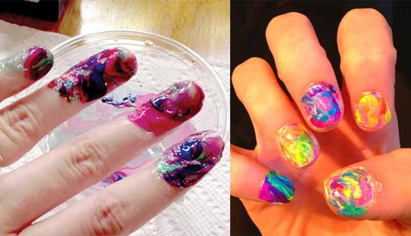 Marble Nail Art Without Water
 20 HILARIOUS NAIL ART FAILS THAT TOOK IT SO FAR Mix Ping