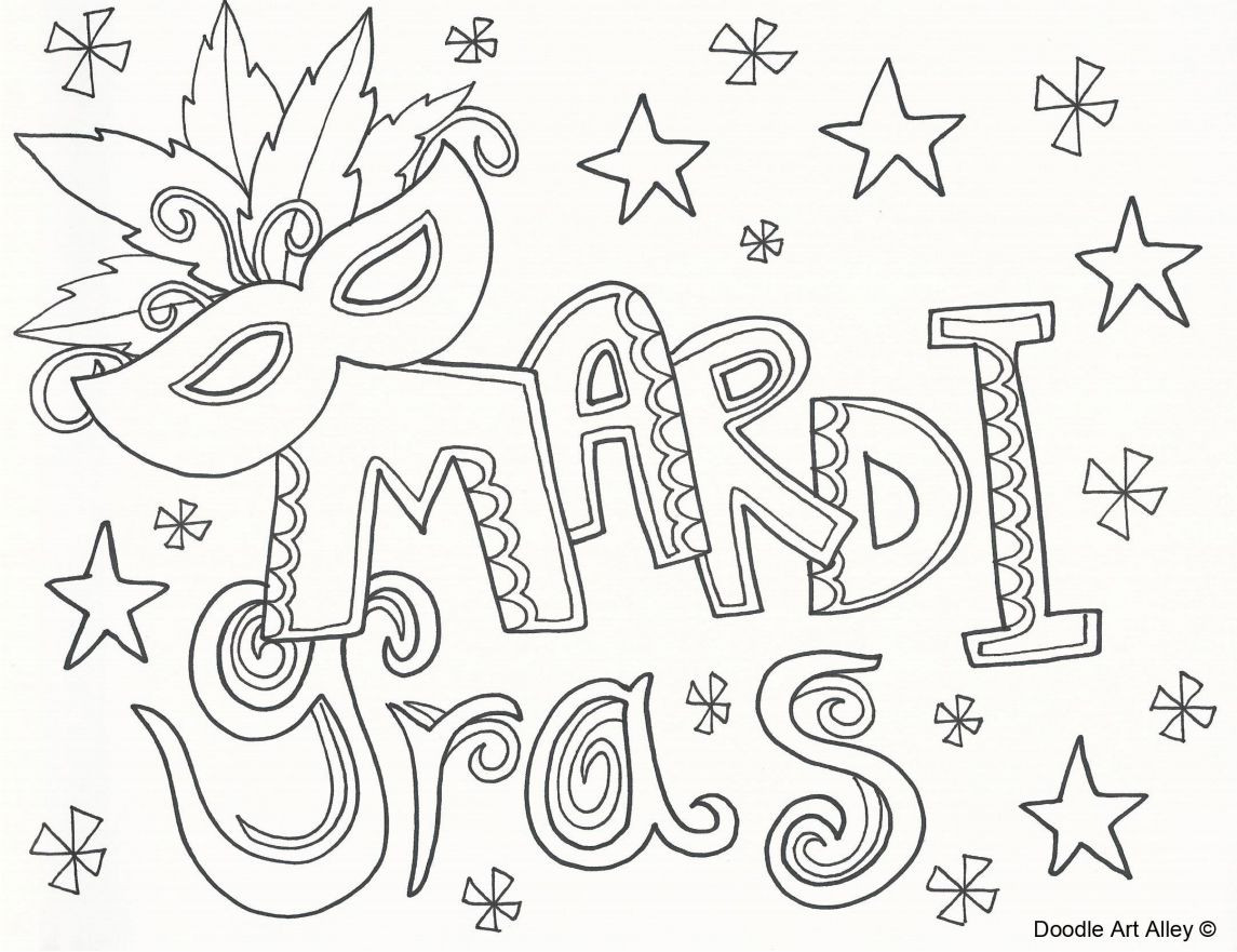 Mardi Gras Coloring Pages Free Printable
 7 Top Places to Find Free Mardi Gras Coloring Pages