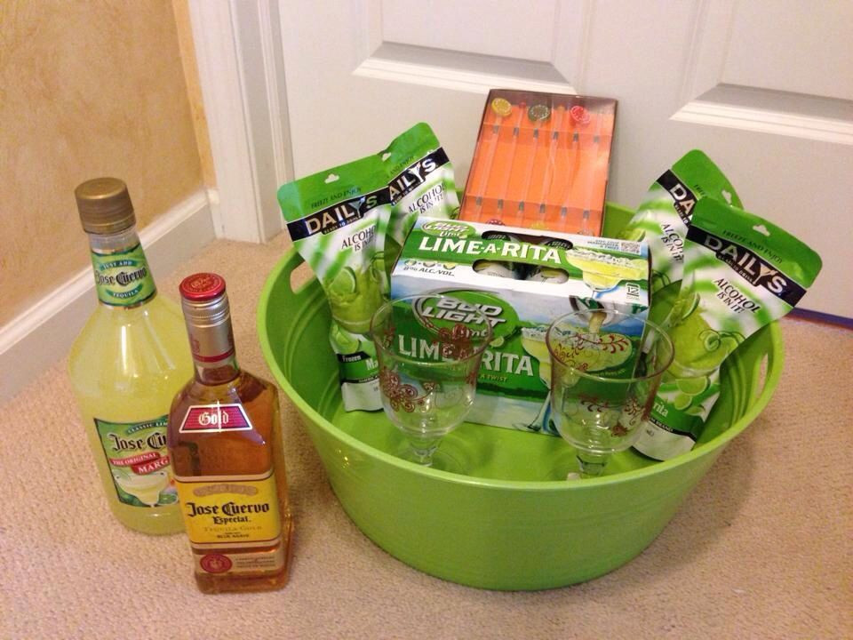 Margarita Gift Baskets Ideas
 Pin by Cindy Parker on Bridal shower ideas