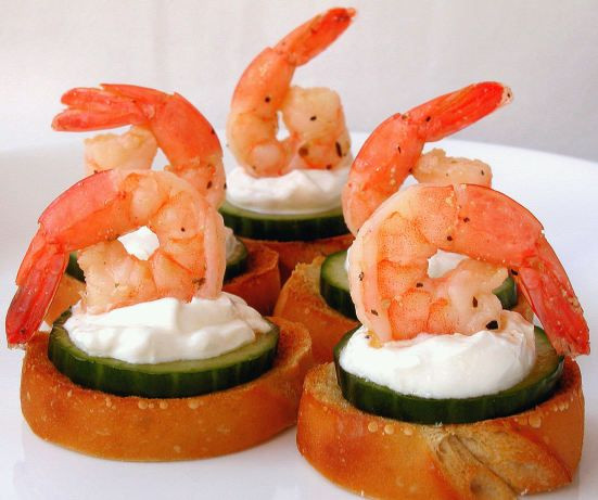 Marinated Shrimp Appetizers
 Marinated Shrimp Canapes Recipe