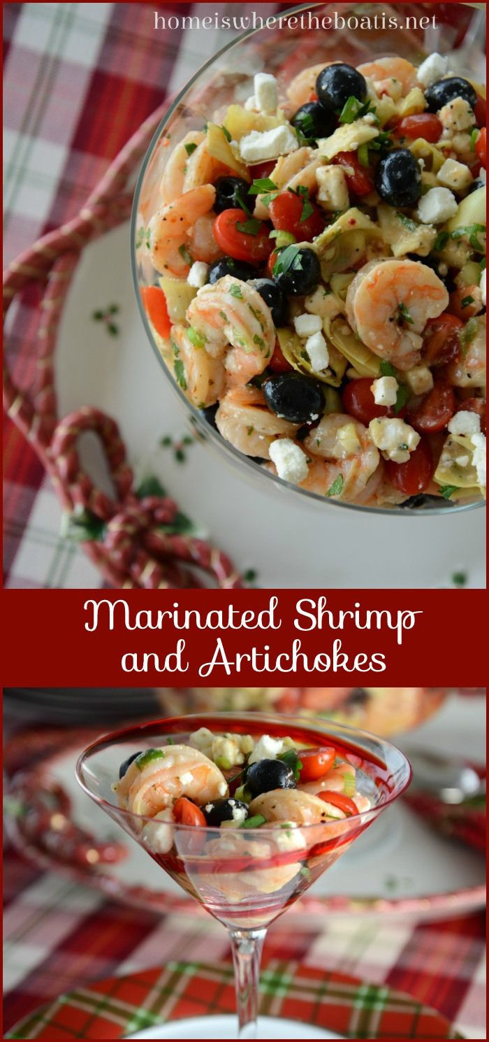 Marinated Shrimp Appetizers
 The Life of the Party Marinated Shrimp and Artichokes