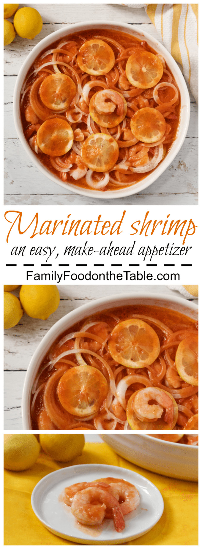 Marinated Shrimp Appetizers
 Easy marinated shrimp appetizer Family Food on the Table