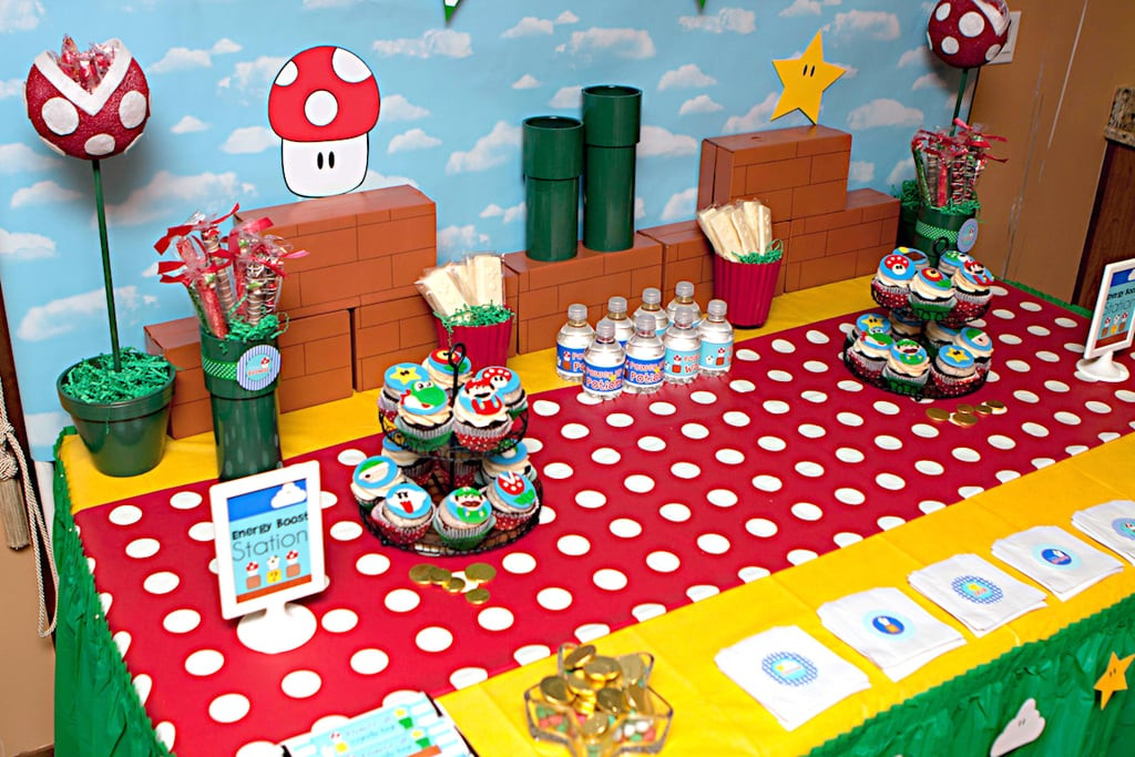 Mario Birthday Decorations
 Super Mario Birthday Party
