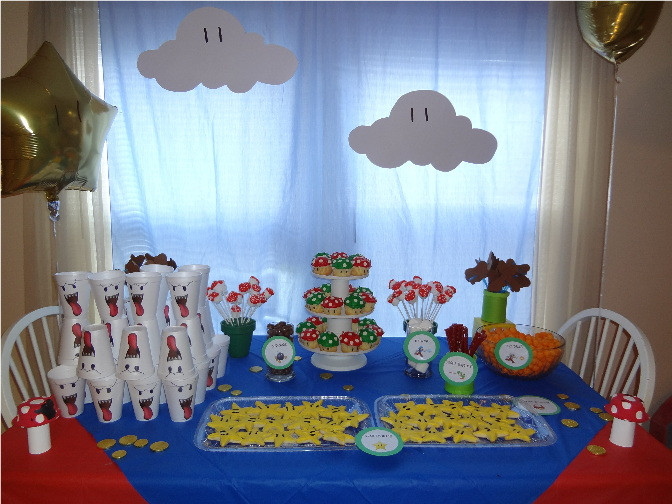 Mario Birthday Decorations
 Mario Birthday