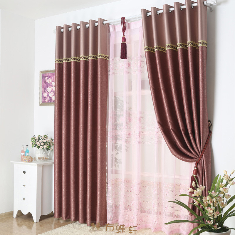 Maroon Curtains For Living Room
 Burgundy blackout curtains create fortable space for you