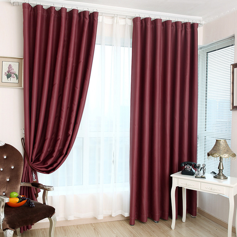 Maroon Curtains For Living Room
 Burgundy Curtains for Living Room