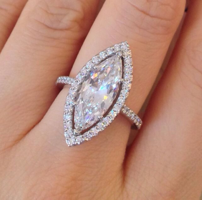 Marquise Diamond Rings
 2 69 ct Marquise Diamond Ring F VVS2 GIA in Platinum