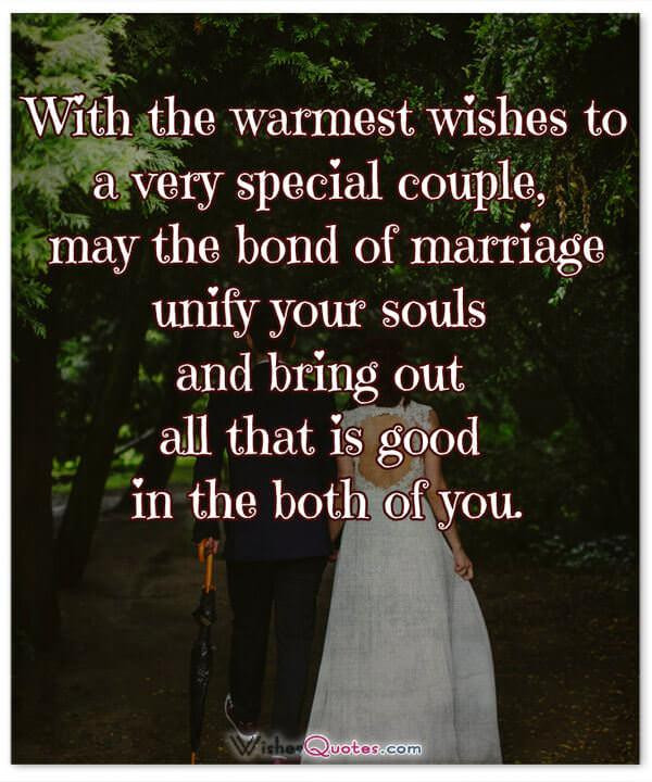 Marriage Quotes For Wedding Cards
 200 Inspiring Wedding Wishes and Cards for Couples that