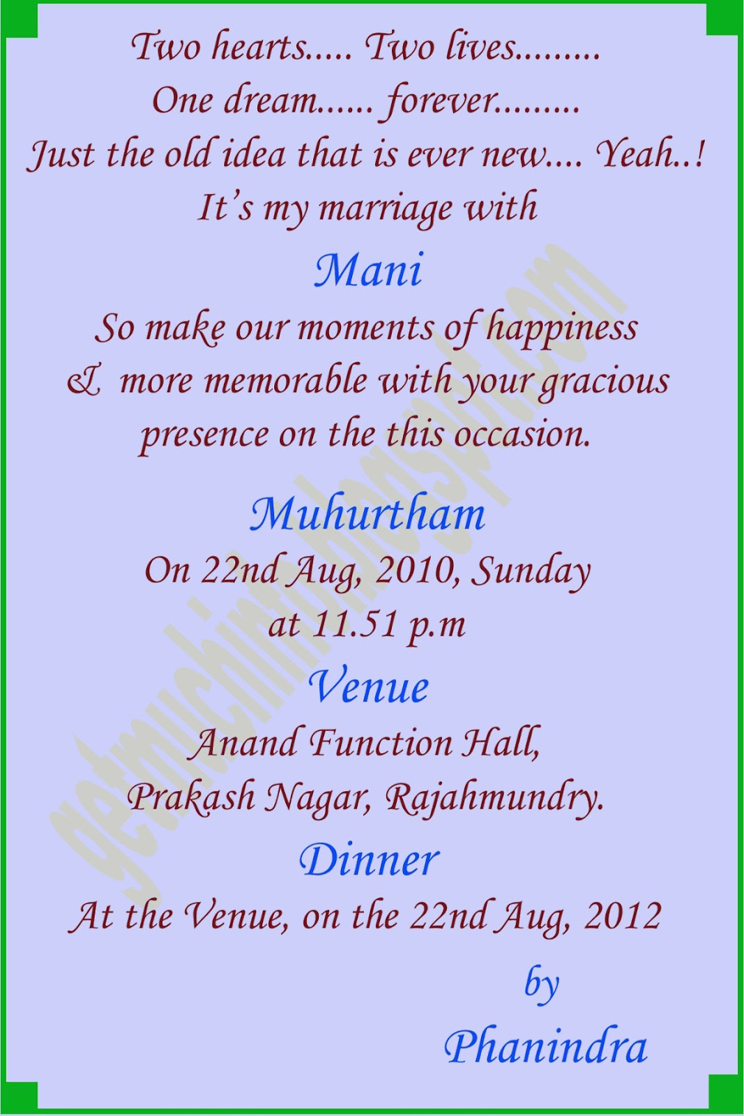 Marriage Quotes For Wedding Cards
 MARRIAGE QUOTES ON WEDDING INVITATION CARDS IN HINDI image