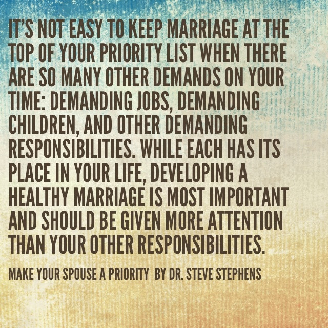 Marriage Strength Quotes
 Marriage Priority Quotes QuotesGram