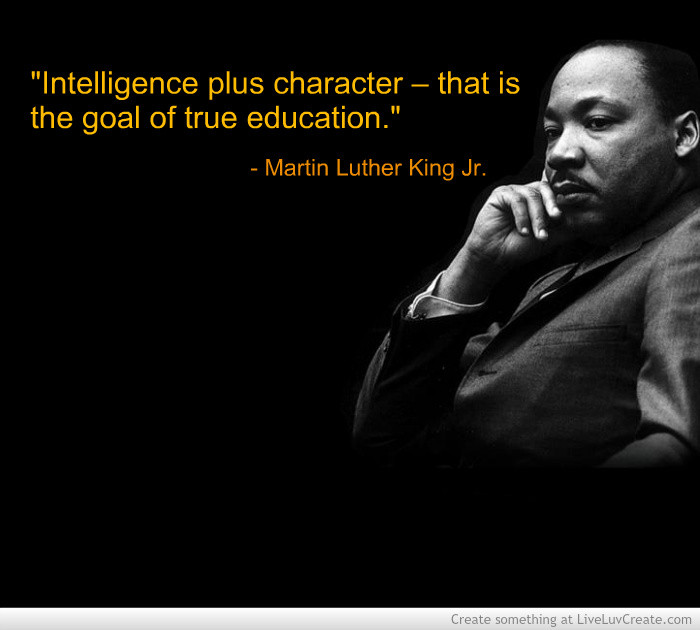 Martin Luther King Inspirational Quotes
 Mlk Quotes About Education QuotesGram