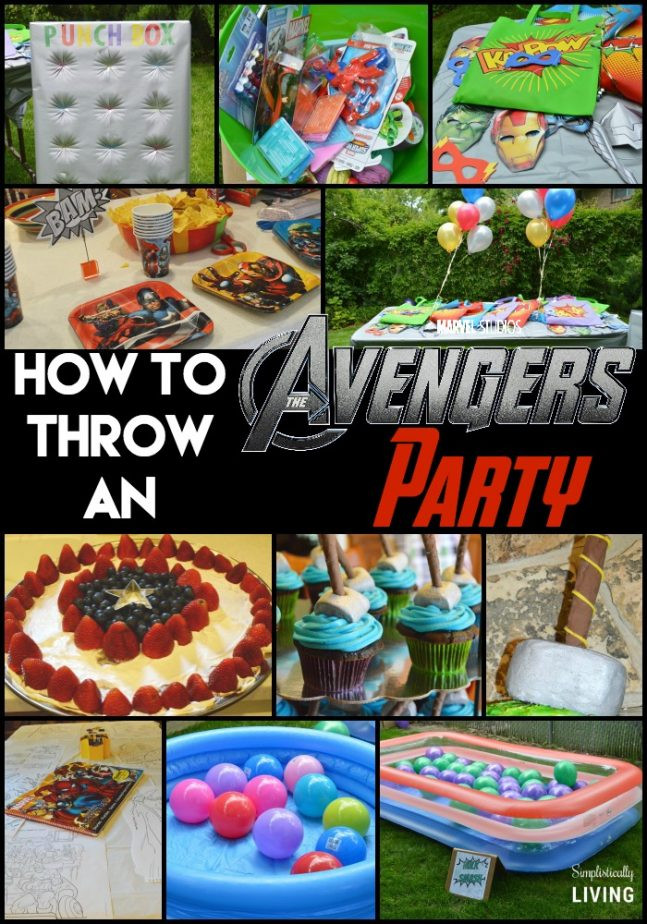 Marvel Birthday Party
 Avengers Party Ideas Archives