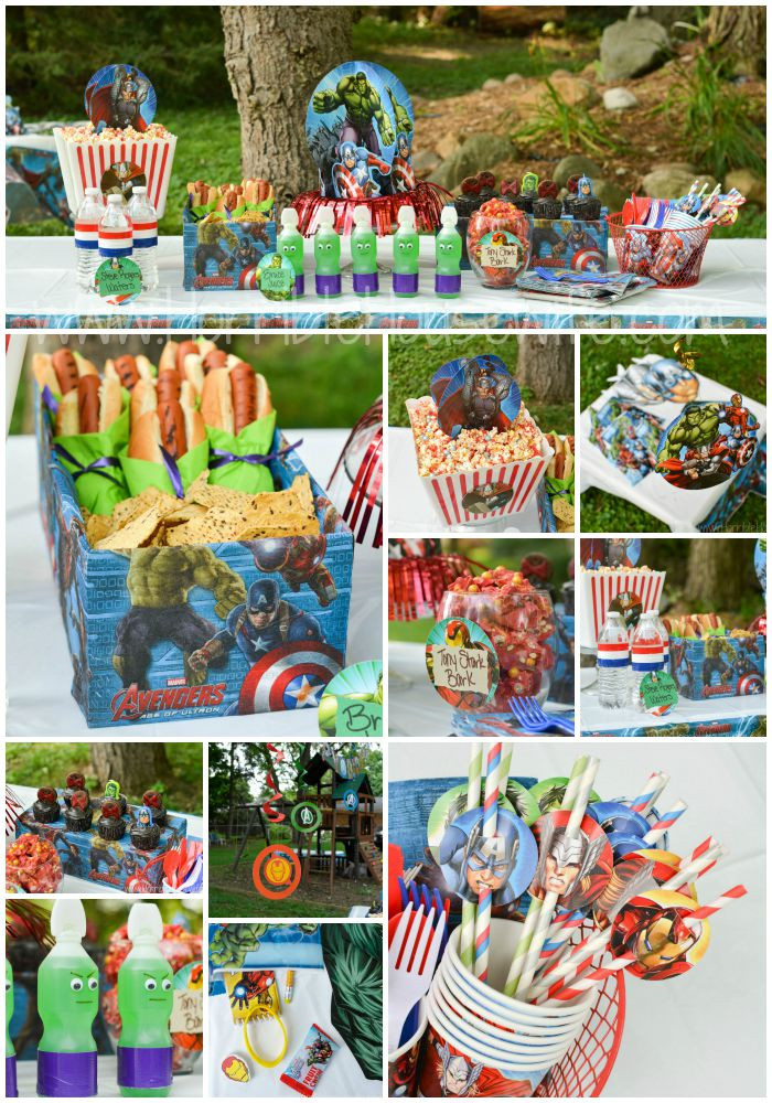 Marvel Birthday Party
 How to Host a MARVEL Avengers Birthday Party on a Bud