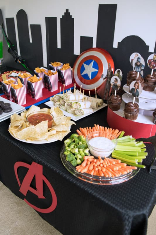 Marvel Birthday Party
 Avengers Party Ideas Age of Ultron
