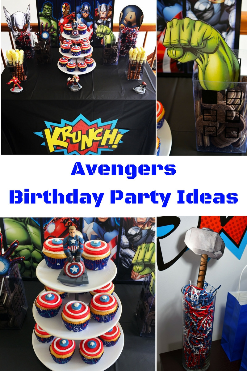 Marvel Birthday Party
 Avengers Birthday Party Teachable Mommy