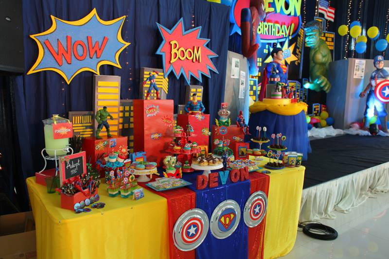 Marvel Birthday Party
 Super Heros The Avangers party