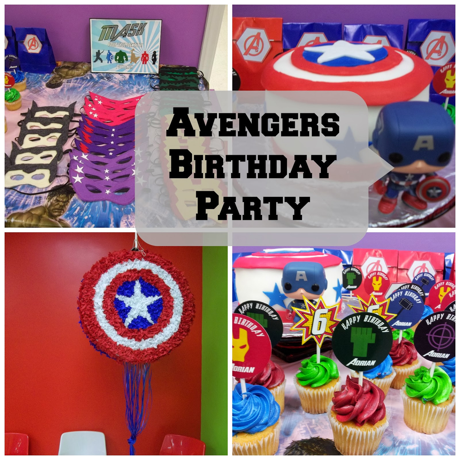 Marvel Birthday Party
 Second Chances Girl a Miami family and lifestyle blog