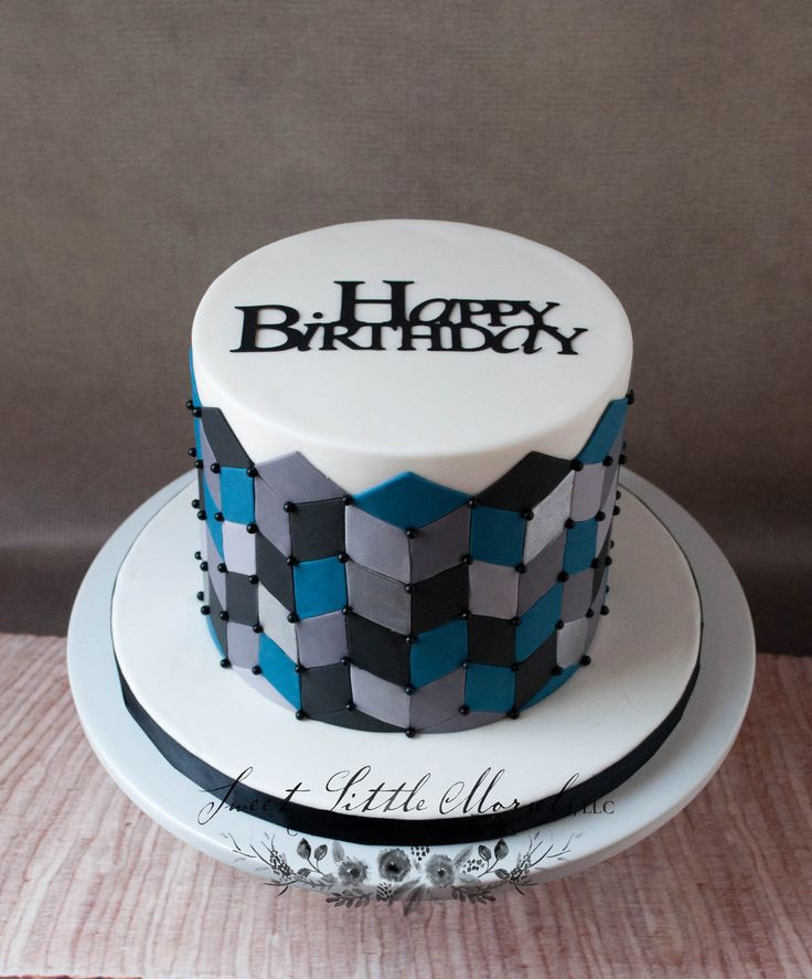 Masculine Birthday Cakes
 Pin by jamie hoppins on cake ideas in 2019