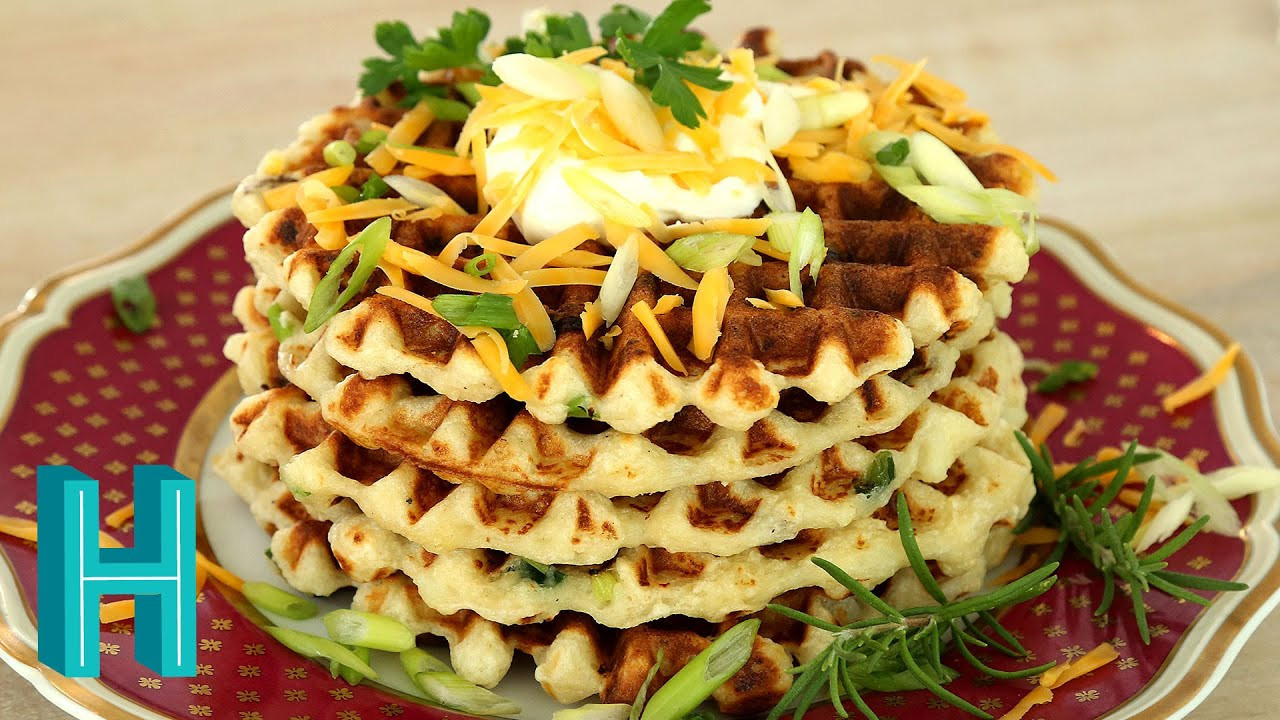 Mashed Potato Waffles
 Mashed Potato Waffles Hilah Cooking