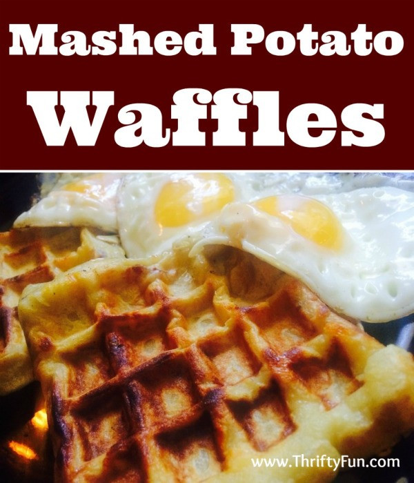 Mashed Potato Waffles
 Mashed Potato Waffles