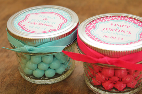 Mason Jar Gift Ideas For Baby Shower
 Mason Jar Baby Shower Rustic Baby Chic