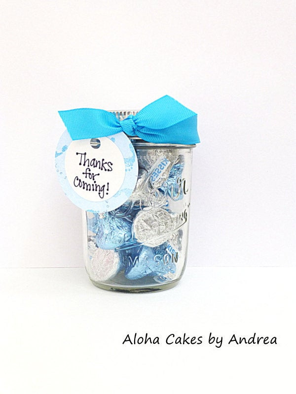 Mason Jar Gift Ideas For Baby Shower
 Baby Shower Favor It s A Boy Mason Jar Thank You Gift