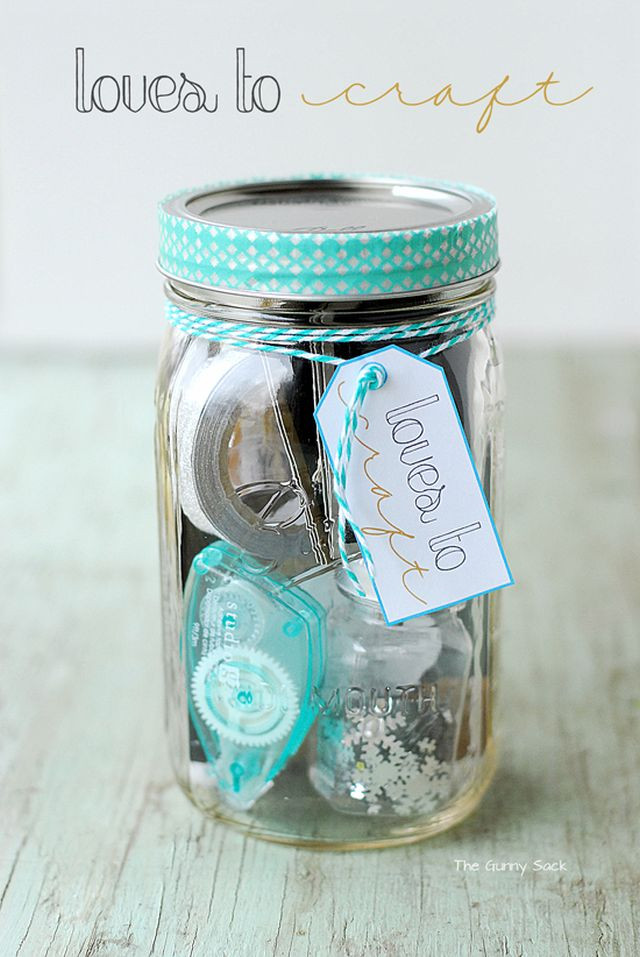 Mason Jar Gifts For Kids
 Clever DIY Gifts in a Jar for all the Special Women in