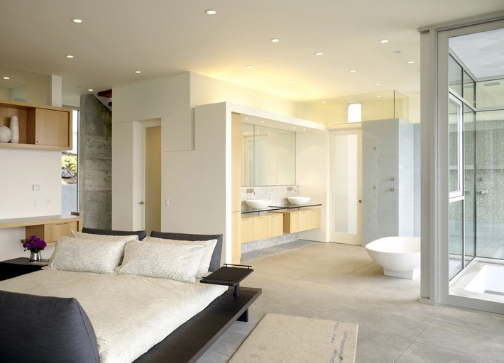Master Bedroom Bathroom
 Incredible Open Bathroom Concept for Master Bedroom