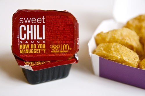 Mcdonalds Nugget Sauces
 McDonald s Sweet Chili Sauce for Chicken McNug s How
