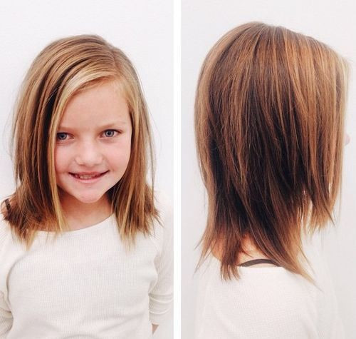 Medium Length Hairstyles For Little Girls
 Pin on Her