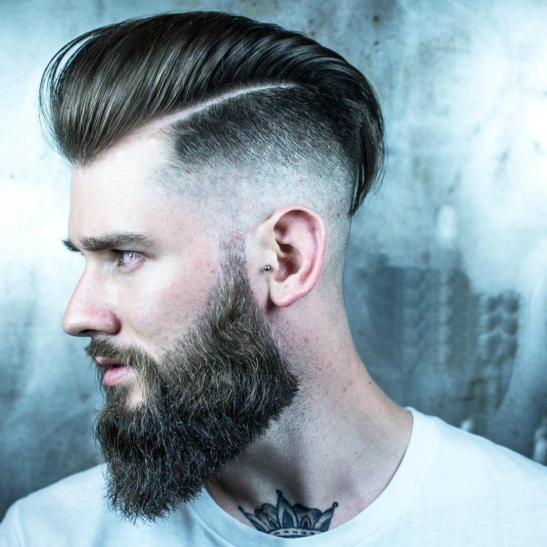 Men Hairstyle Undercut
 COOL CLASSIC BEARED MEN’S HAIRSTYLES Motivational Trends