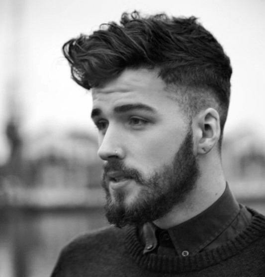 Mens Hairstyles Shaved Sides
 50 Shaved Sides Hairstyles For Men Throwback Haircuts