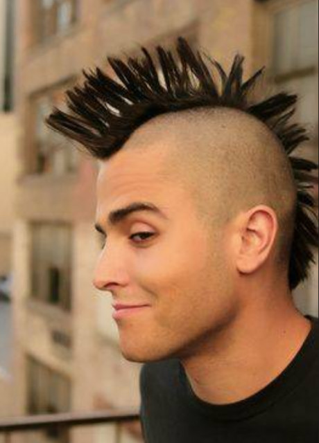 Mens Punk Hairstyles
 Top Graphic of Punk Hairstyles For Guys